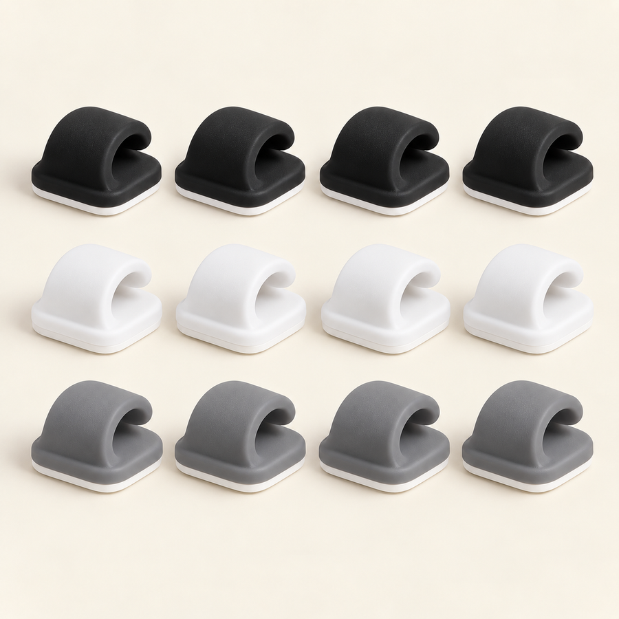Adhesive Cable Clip Set — overview