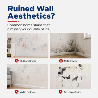 🎁Buy 1 Get 1 Free🔥Waterproof Wall Repair Paste with Integrated Small Roller Brush