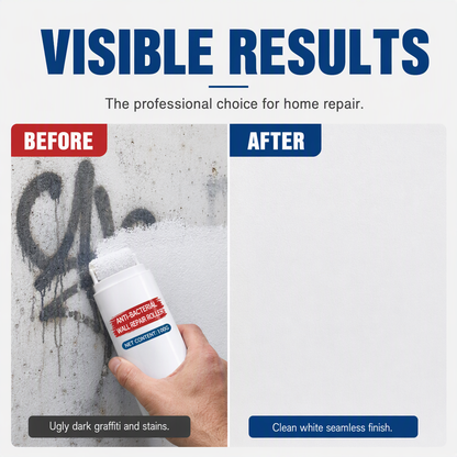 🎁Buy 1 Get 1 Free🔥Waterproof Wall Repair Paste with Integrated Small Roller Brush