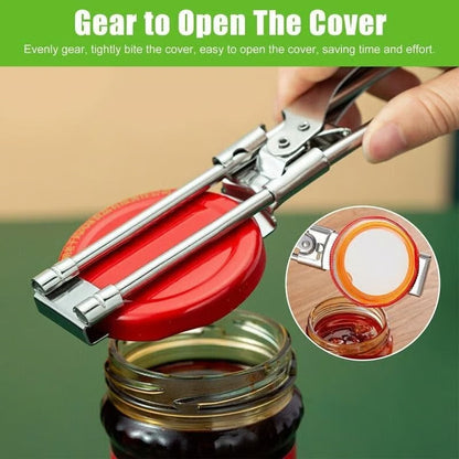 🎁Last Day 50% off🔥Adjustable Stainless Steel Jar Opener