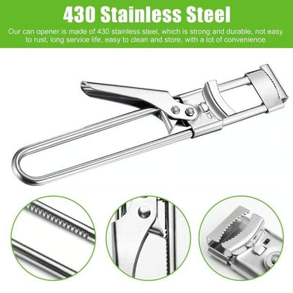 🎁Last Day 50% off🔥Adjustable Stainless Steel Jar Opener