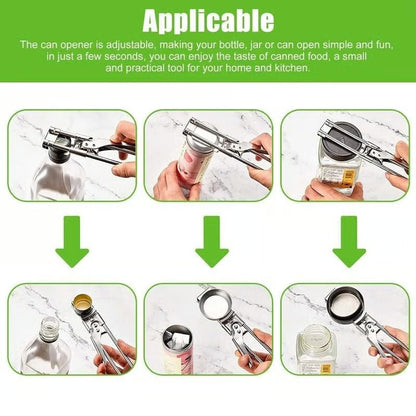 🎁Last Day 50% off🔥Adjustable Stainless Steel Jar Opener