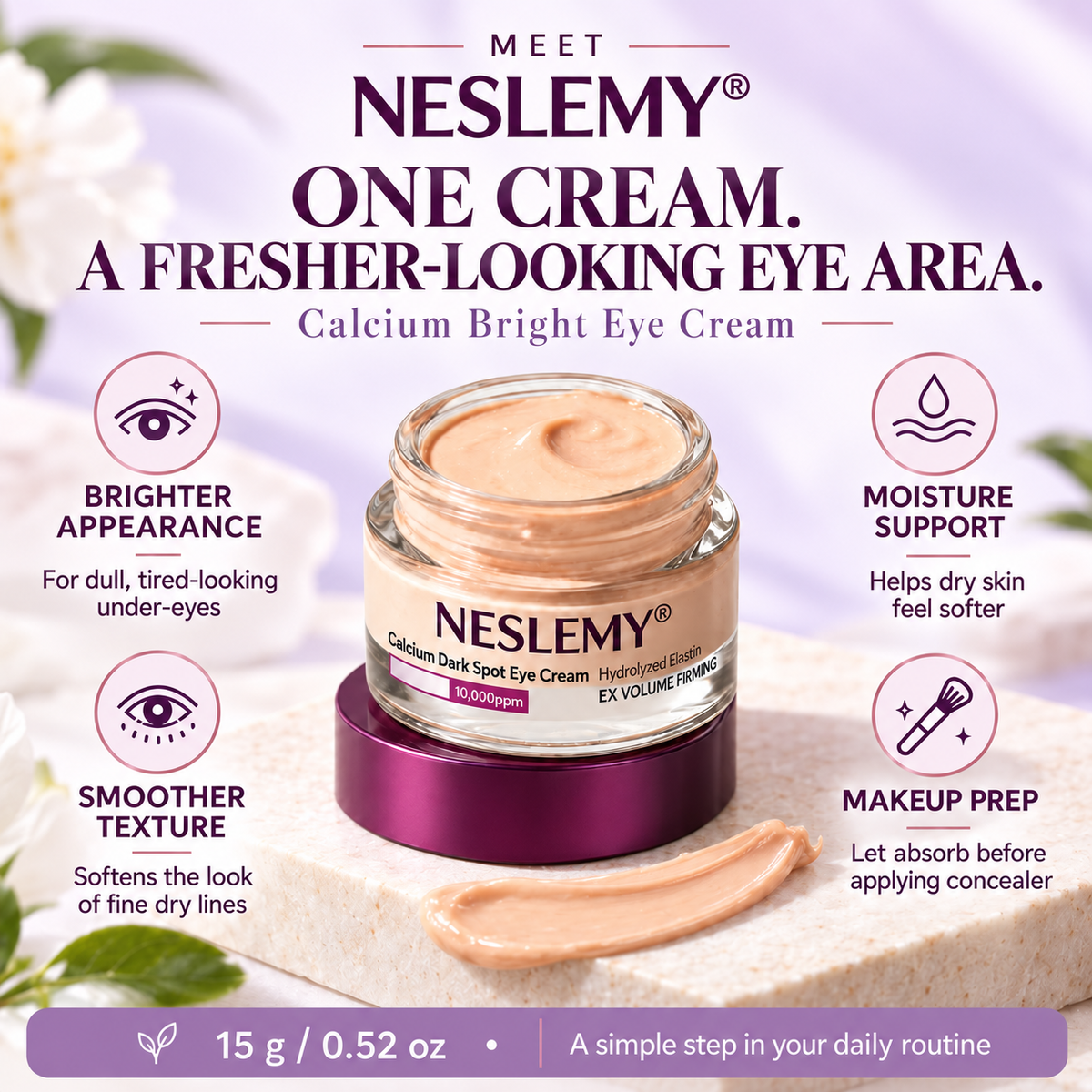 🎁Last Day Buy 1 Get 1 Free 🔥Calcium Dark Spot Eye Cream
