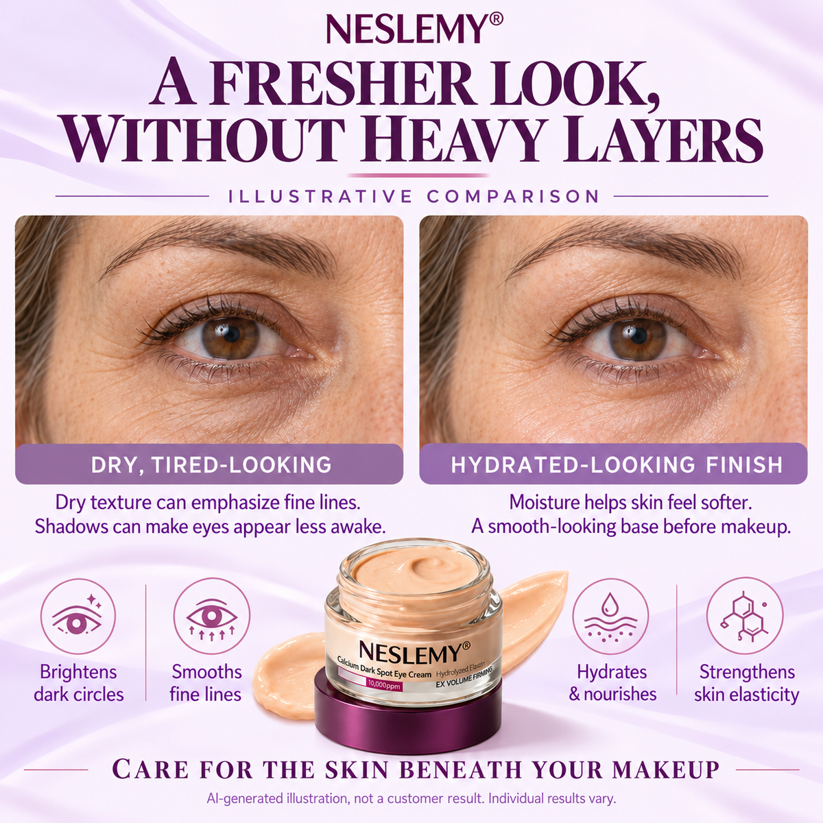 🎁Last Day Buy 1 Get 1 Free 🔥Calcium Dark Spot Eye Cream