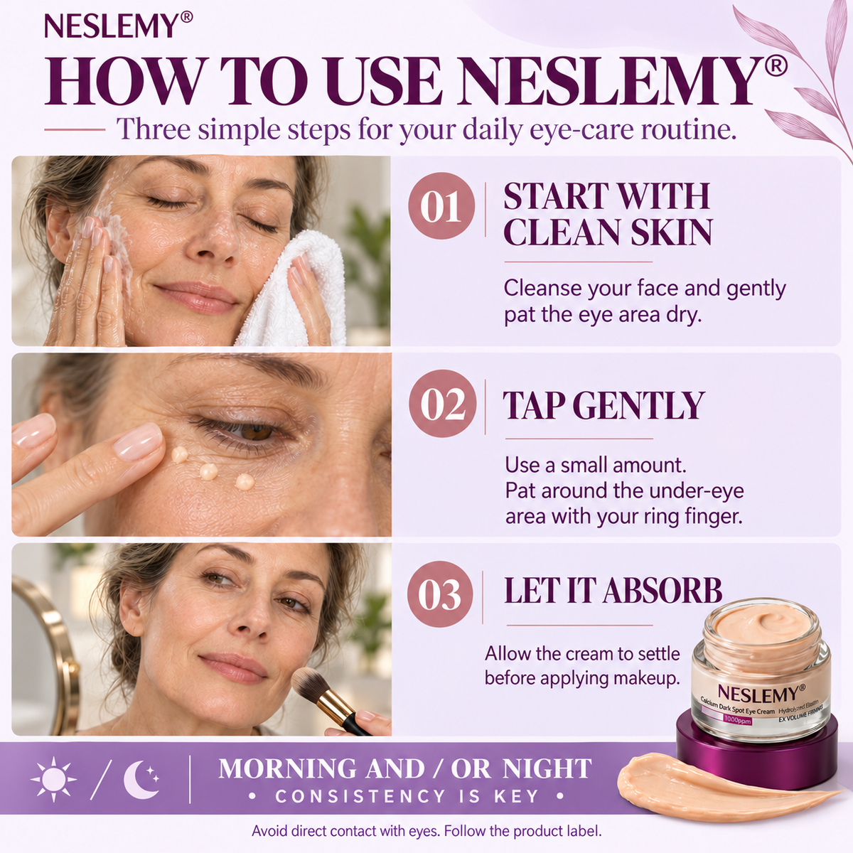 🎁Last Day Buy 1 Get 1 Free 🔥Calcium Dark Spot Eye Cream