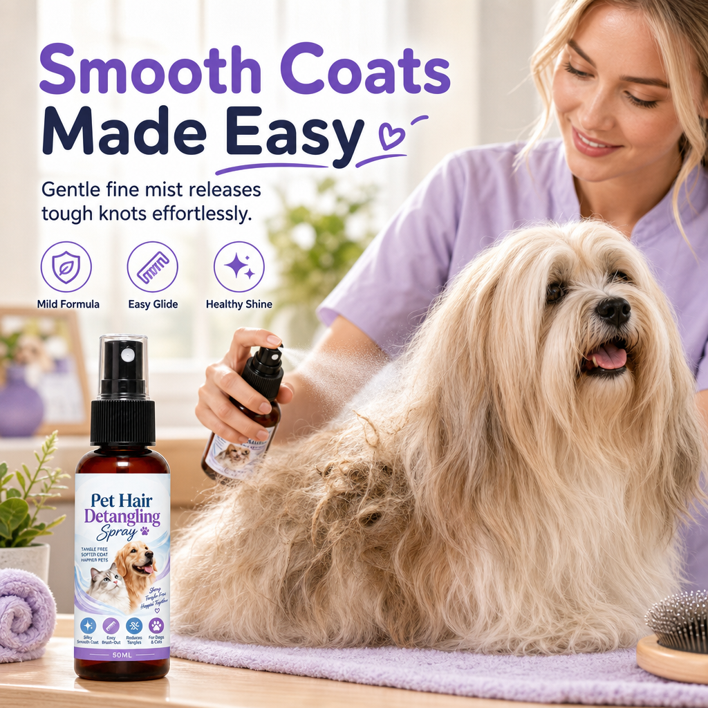 🎁Buy 1 Get 1 Free🐾 Pet Detangling & Smoothing Spray