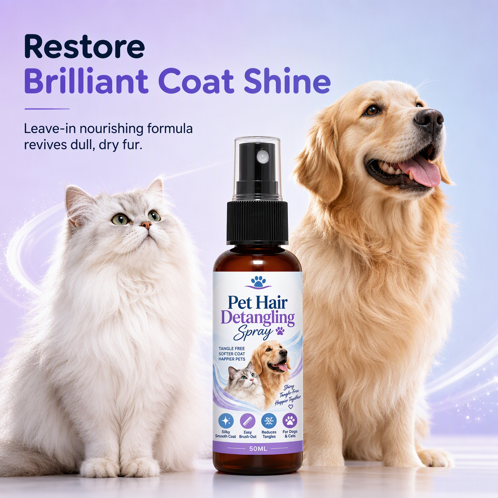 🎁Buy 1 Get 1 Free🐾 Pet Detangling & Smoothing Spray