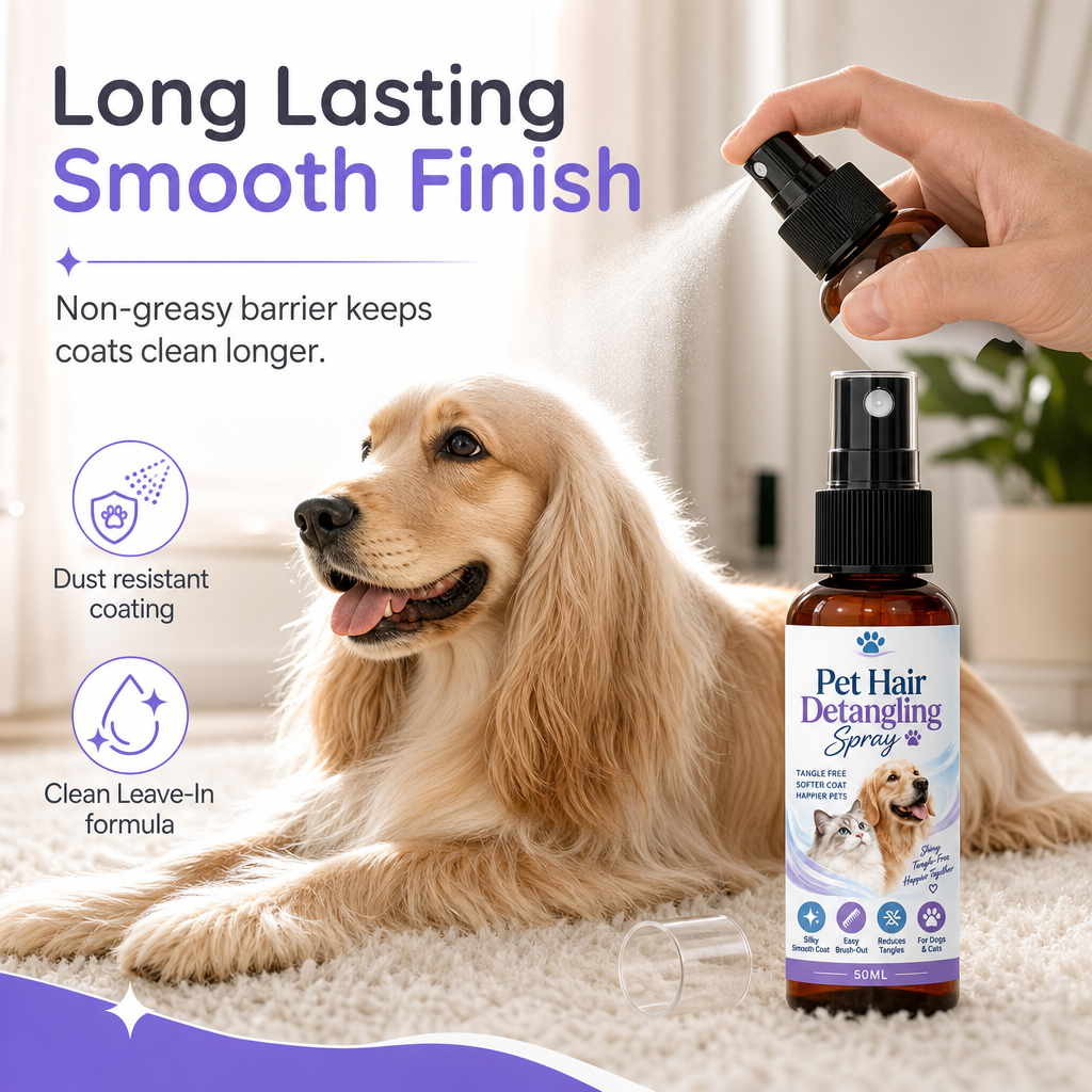 🎁Buy 1 Get 1 Free🐾 Pet Detangling & Smoothing Spray