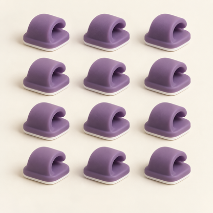 Adhesive Cable Clip Set — hero