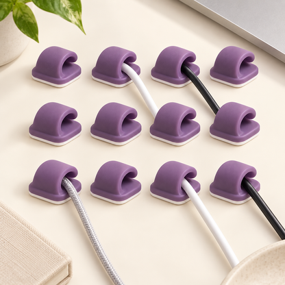 Adhesive Cable Clip Set — feature