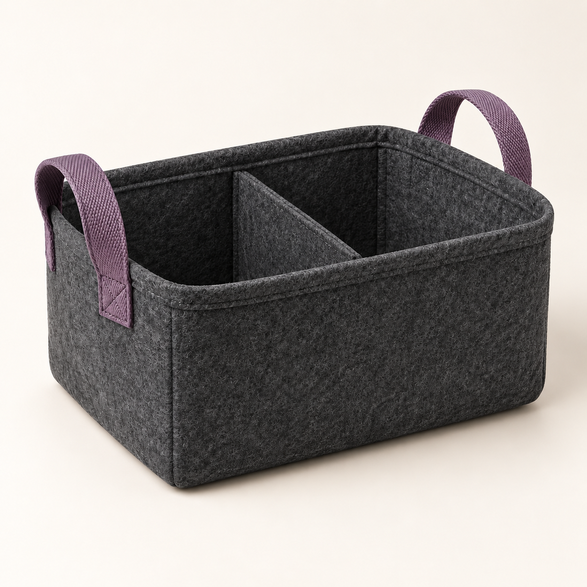 Felt Cable and Accessory Basket — feature