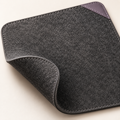 Large Felt Desk Mat — detail