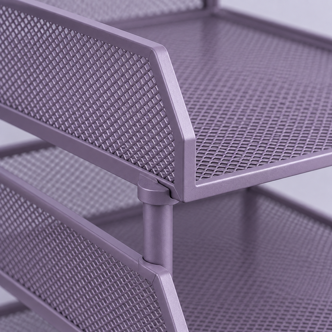 Stackable Document Tray Set — detail