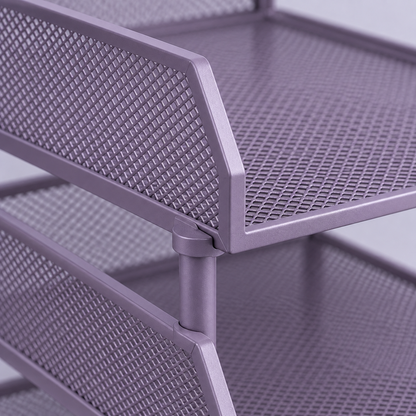 Stackable Document Tray Set — detail