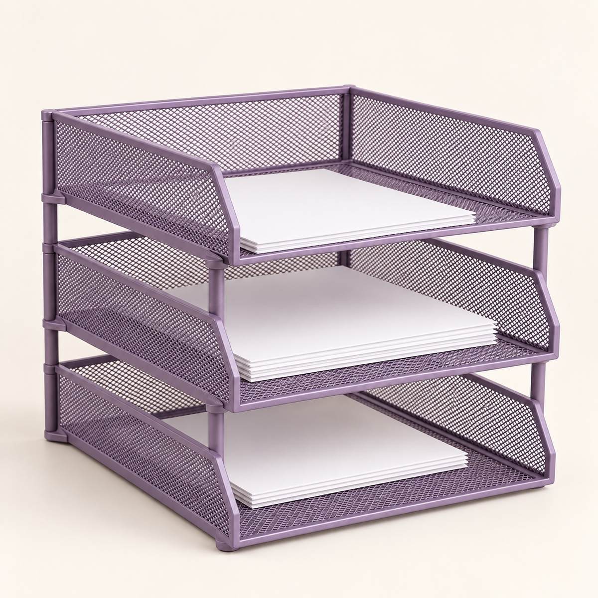 Stackable Document Tray Set — overview