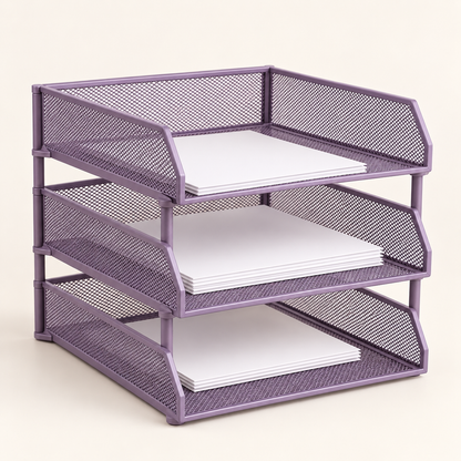 Stackable Document Tray Set — overview